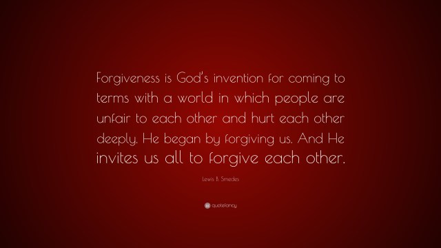 forgiveness lewis smedes 2