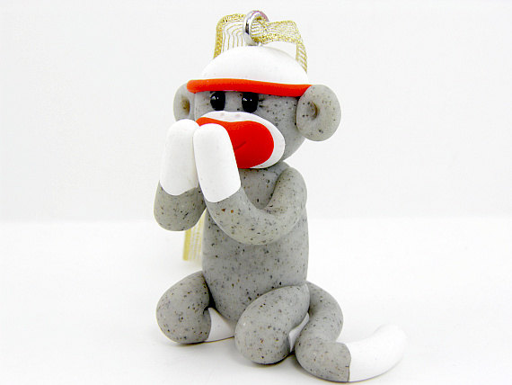 sock monkey praying