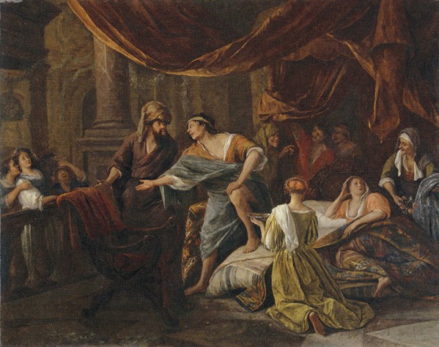 Jacob Confront Laban by Jan Steen, 1669