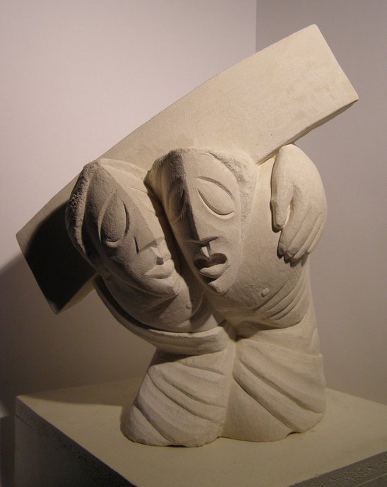 Simon and Jesus by Nicholas Mynheer