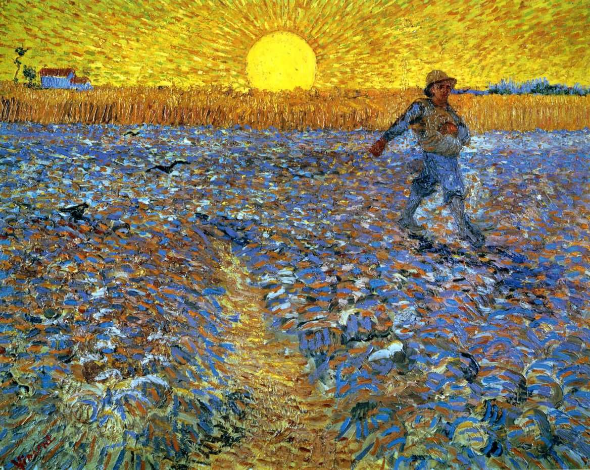 The Sower by Van Gogh 1881