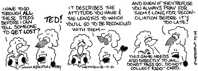 Cartoon Matthew 18