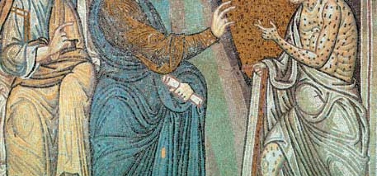 Jesus heals the leper