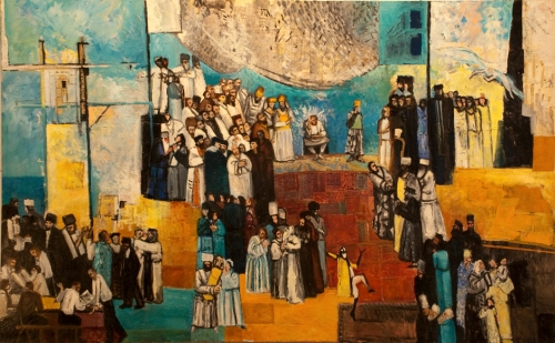 Moses and the Children of Israel by Richard McBee